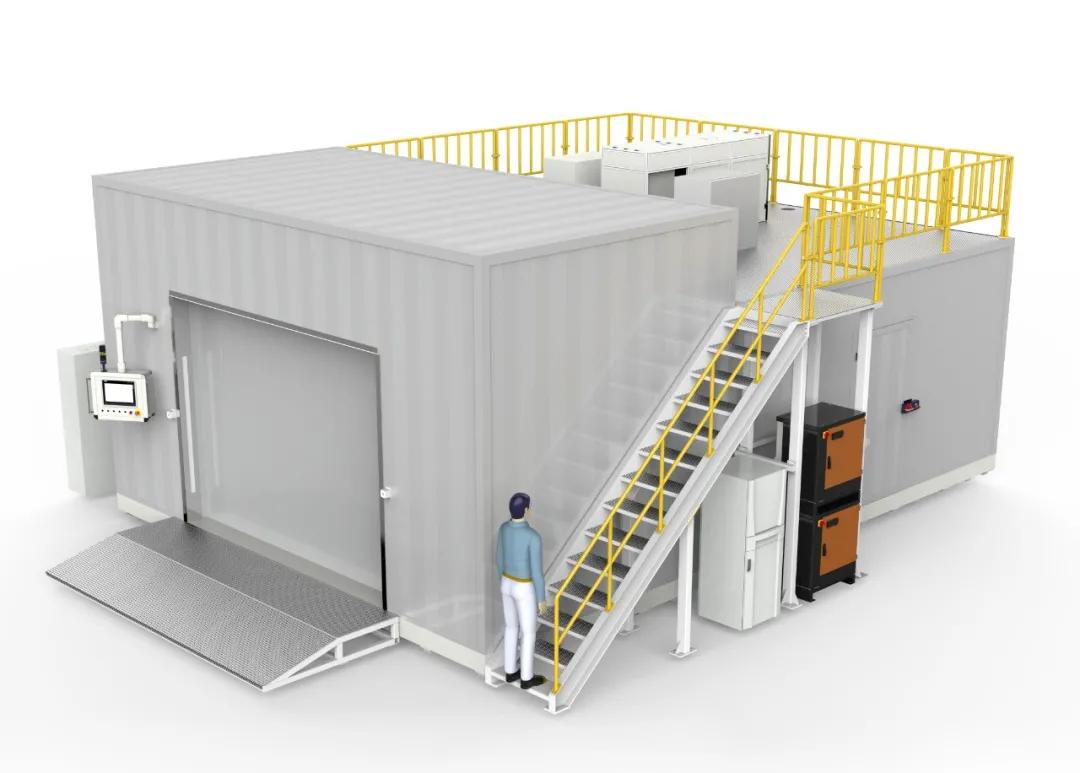 自动化激光清洗工作站